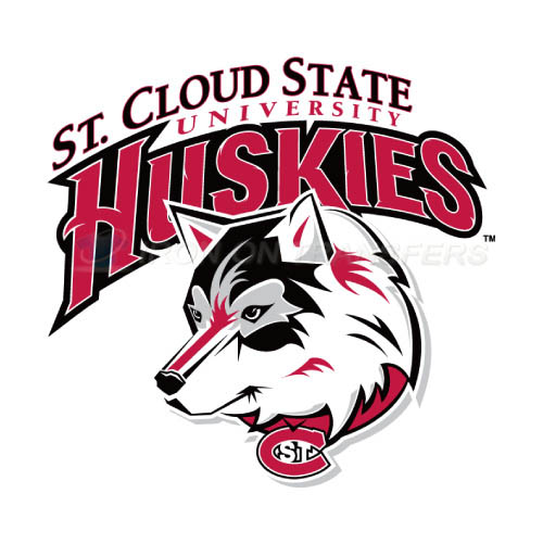 St. Cloud State Huskies Logo T-shirts Iron On Transfers N6328 - Click Image to Close